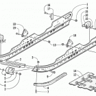 4-STROKE TRAIL Рельс скольжения и гусеница