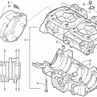 MOUNTAIN CAT 800 EFI Блок цилиндров