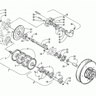 THUNDERCAT Вал приводной трака и тормоза