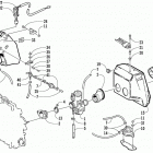 BEARCAT WIDE TRACK Карбюратор, топливный насос, масляный бак, и глушитель