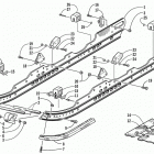 PANTERA 580 EFI Рельс скольжения и гусеница