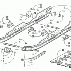 Z 570 SS Рельс скольжения и гусеница
