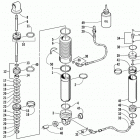 ZRT 600 Rear suspension front arm shock absorber (le)