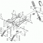 ZR 700 (BLACK) Задняя подвеска , амортизатор