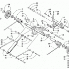 PANTERA 580 EFI Задняя подвеска ,задний рычаг