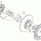 Z 440 SNO PRO Привод сцепления