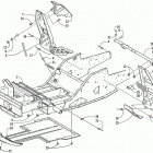 PANTHER 550 Передняя рама и подножки