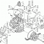 ZR 800 Опора двигателя и вариатор