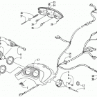 MOUNTAIN CAT 800 Фара и панель инструментов