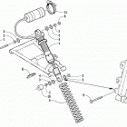ZR 440 SNO PRO (SNO-CROSS) Передний амортизатор