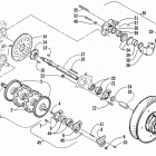 ZL 800 (ESR ILLUSION) Вал приводной трака и тормоза