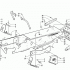 Z 120 Шасси, скамейка для ног и задний  бампер