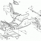 MOUNTAIN CAT 1000 Передняя рама и подножки