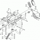 ZR 600 EFI - LE Задняя подвеска , амортизатор
