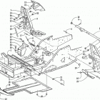 ZR 800 Передняя рама и подножки