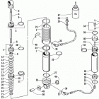 ZRT 800 Rear suspension front arm shock absorber (le)