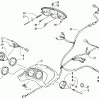 MOUNTAIN CAT 600 EFI Фара и панель инструментов