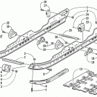 ZR 800 Slide rail and track assembly (le)