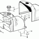 ZR 440 SNO PRO (SNO-CROSS) Gas tank and cover