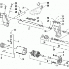 PANTERA 580 EFI Стартер в сборе