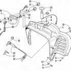 ZR 440 SNO PRO (SNO-CROSS) Console and switch assembly (cross country)