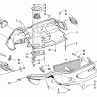 MOUNTAIN CAT 600 VEV Обтекатель и передний бампер