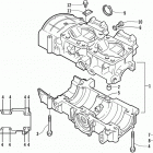 MOUNTAIN CAT 500 EFI Блок цилиндров