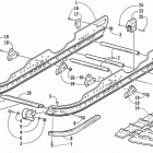 Z 440 SNO PRO Рельс скольжения и гусеница