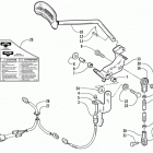 PANTHER 440 Reverse shift lever assembly (esr)