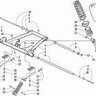 PANTERA 580 EFI Задняя подвеска , амортизатор