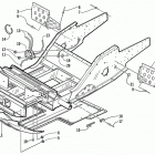 Z 440 SNO PRO Передняя рама и подножки