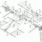 ZR 700 (BLACK) Задняя подвеска ,задний рычаг