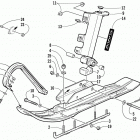 MOUNTAIN CAT 500 EFI Лыжа