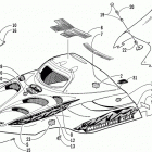 MOUNTAIN CAT 800 Капот и ветровое стекло