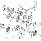 BEARCAT WIDE TRACK Задняя подвеска оси в сборе