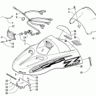 Z 120 Капот, фара и  ветровое  стекло