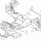 ZR 600 VEV Передняя рама и подножки