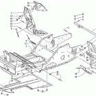 Z 370 Передняя рама и подножки