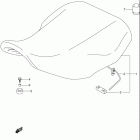 LT-A500F VINSON 4x4 AUTOMATIC Сидение