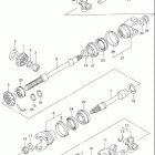 LT-A500F VINSON 4x4 AUTOMATIC Secondary drive