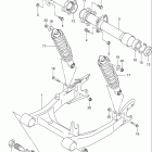 LT-F500F Vinson 4WD Rear swingingarm