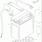 LT-F500F Vinson 4WD АКБ