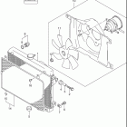 LT-F500F Vinson 4WD Радиатор
