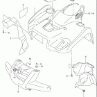 LT-A500F VINSON 4x4 AUTOMATIC Переднее крыло