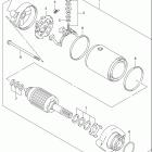 LT-F500F Vinson 4WD Стартер электрический
