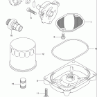 LT-F500F Vinson 4WD Масляный насос