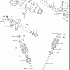 LT-A500F VINSON 4x4 AUTOMATIC Распределительный вал  /  клапана