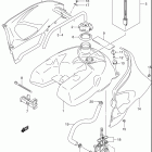 LT-F500F Vinson 4WD Топливный бак