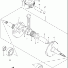 LT-F500F Vinson 4WD Коленвал