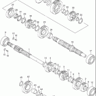 LT-F500F Vinson 4WD Трансмиссия 1
